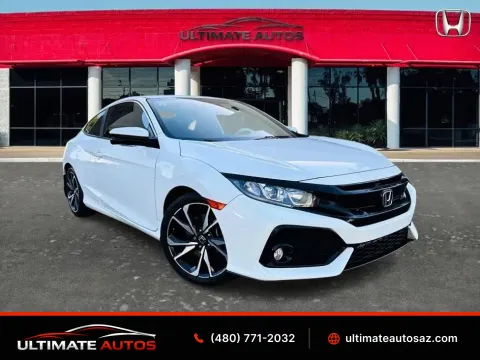White 2017 Honda Civic Si Coupe 2D for sale in Mesa, AZ