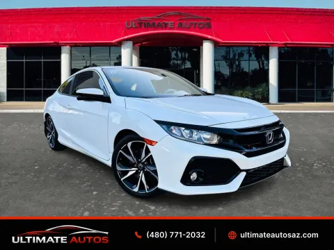 White 2017 Honda Civic Si Coupe 2D for sale in Mesa, AZ