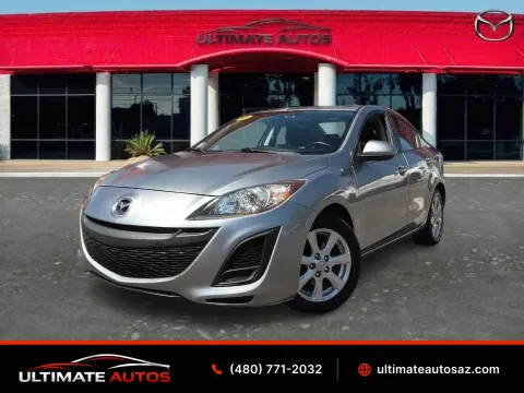 Silver 2011 MAZDA MAZDA3 i Touring Sedan 4D for sale in Mesa, AZ