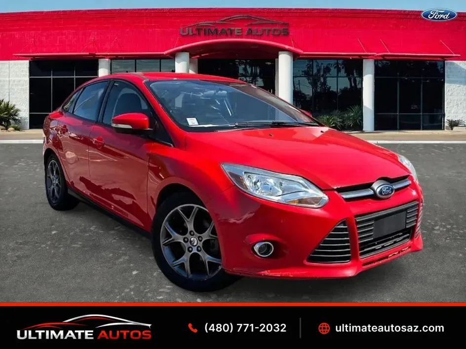 Red 2013 Ford Focus SE Sedan 4D for sale in Mesa, AZ