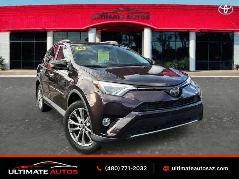 Black 2016 Toyota RAV4 Limited Sport Utility 4D for sale in Mesa, AZ