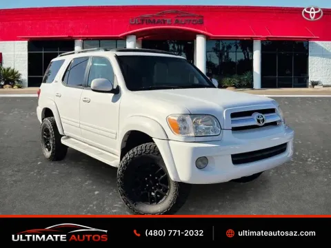 White 2005 Toyota Sequoia SR5 Sport Utility 4D for sale in Mesa, AZ