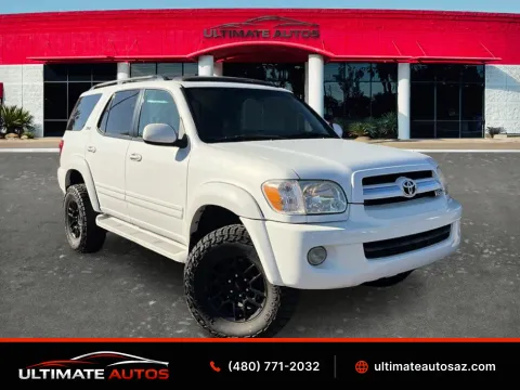 White 2005 Toyota Sequoia SR5 Sport Utility 4D for sale in Mesa, AZ