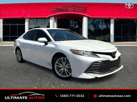 White 2019 Toyota Camry XLE Sedan 4D for sale in Mesa, AZ