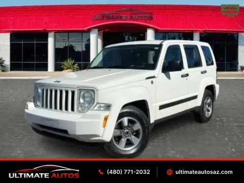 White 2008 Jeep Liberty Sport Utility 4D for sale in Mesa, AZ