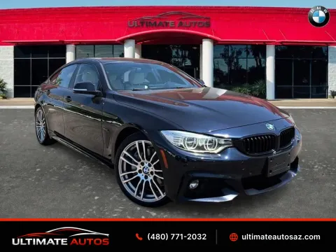 Black 2017 BMW 4 Series 430i Gran Coupe 4D for sale in Mesa, AZ