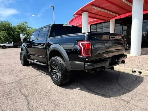 Another view of 2018 Ford F-150 SuperCrew Cab Raptor Pickup 4D 5 12 ft for sale in Mesa, AZ at Ultimate Autos