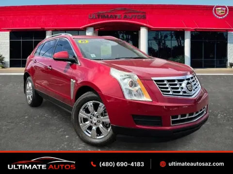 Red 2015 Cadillac SRX Luxury Collection Sport Utility 4D for sale in Mesa, AZ