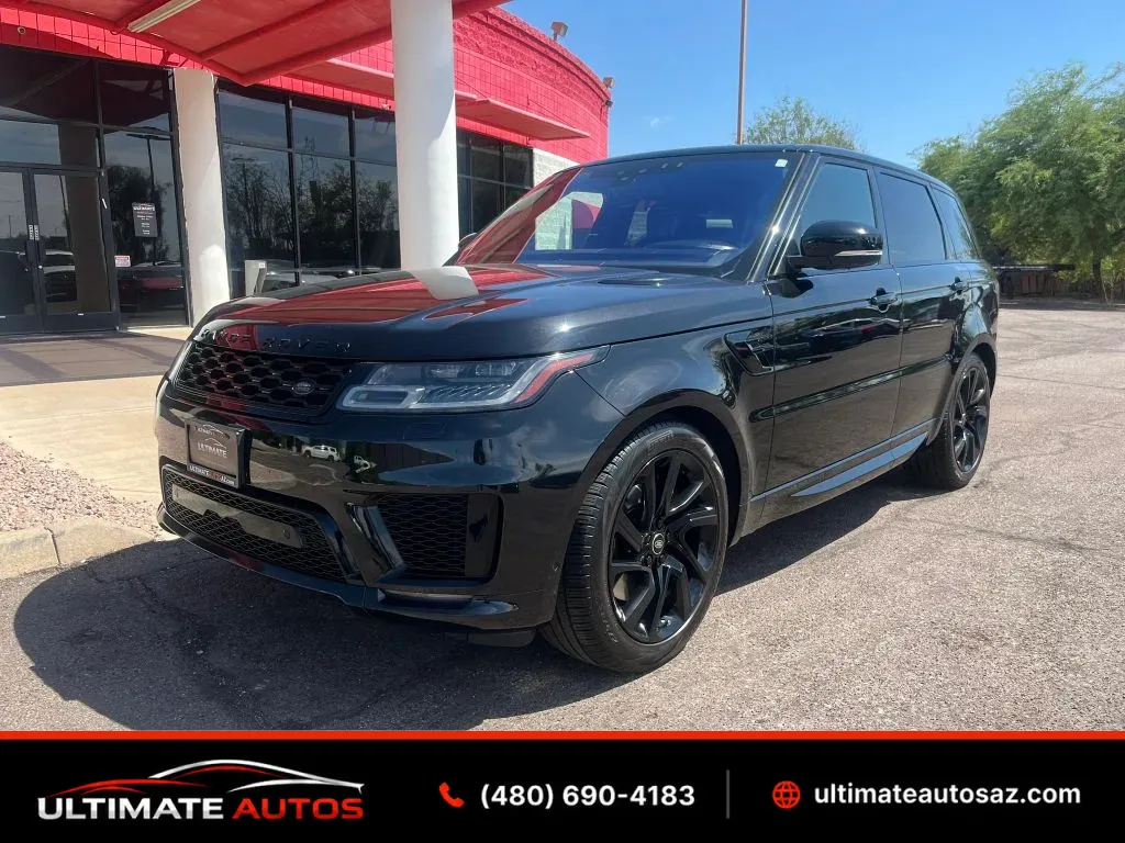 Black 2019 Land Rover Range Rover Sport HSE Dynamic Sport Utility 4D for sale in Mesa, AZ