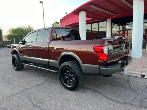 Another view of 2016 Nissan TITAN XD Crew Cab Platinum Reserve Pickup 4D 6 1/2 ft for sale in Mesa, AZ at Ultimate Autos