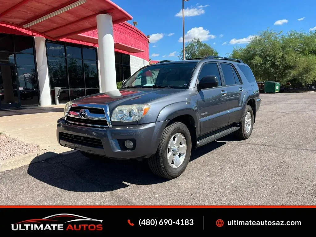Gray 2007 Toyota 4Runner SR5 Sport Utility 4D for sale in Mesa, AZ