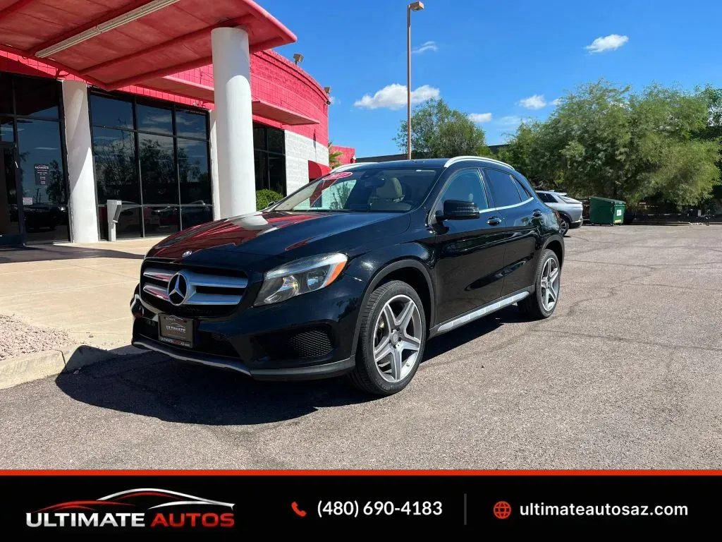 Black 2017 Mercedes-Benz GLA 250 4MATIC Sport Utility 4D for sale in Mesa, AZ