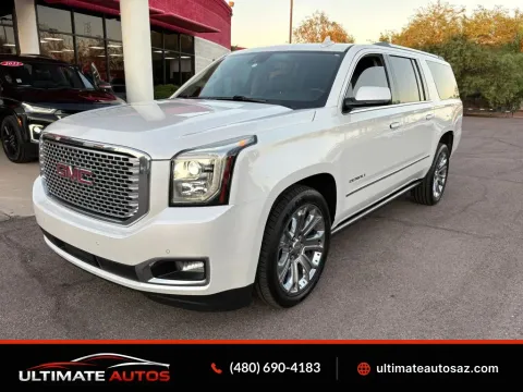 White 2017 GMC Yukon XL Denali Sport Utility 4D for sale in Mesa, AZ