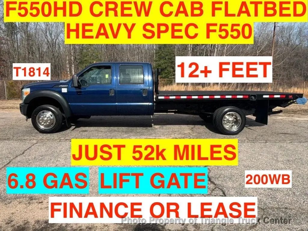 Blue 2011 Ford F550HD for sale in Franklinton, NC