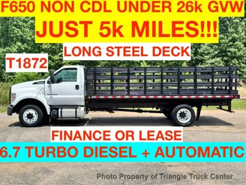 White 2017 Ford F650HD for sale in Franklinton, NC