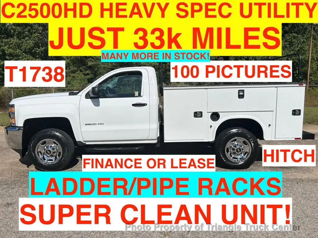 White 2015 Chevrolet 2500HD Work Truck for sale in Franklinton, NC