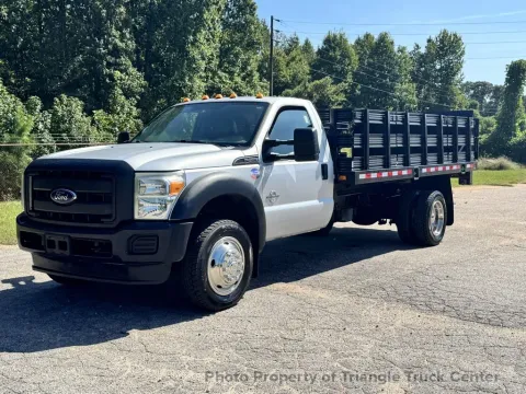 More photos of 2014 Ford F-550HD STAKE LIFT GATE GATE & HITCH! at Triangle Truck Center Inc., NC