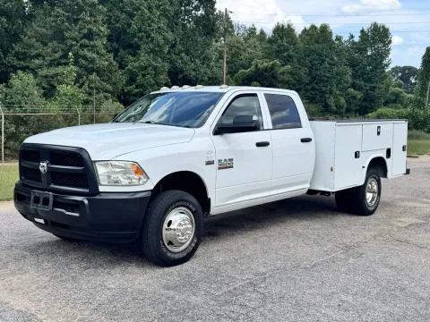 White 2014 Ram 3500HD CREW CAB 4x4 for sale in Franklinton, NC