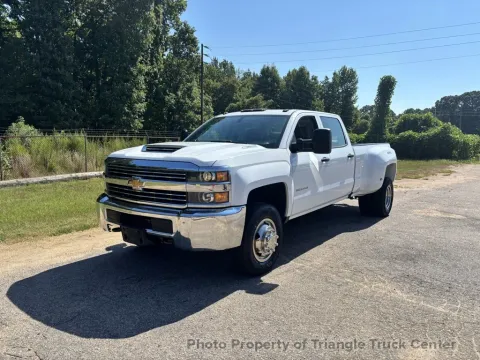 White 2018 Chevrolet Silverado 3500HD 4x4 DIESEL for sale in Franklinton, NC