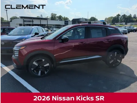 Another view of 2026 Nissan Kicks SR for sale in Mansfield, OH at Clement Nissan of Mansfield