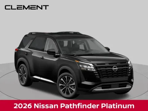 Another view of 2026 Nissan Pathfinder Platinum for sale in Mansfield, OH at Clement Nissan of Mansfield