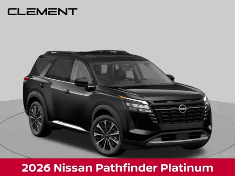 Another view of 2026 Nissan Pathfinder Platinum for sale in Mansfield, OH at Clement Nissan of Mansfield