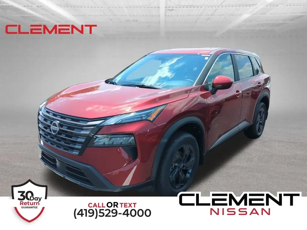 Red 2026 Nissan Rogue SV for sale in Mansfield, OH