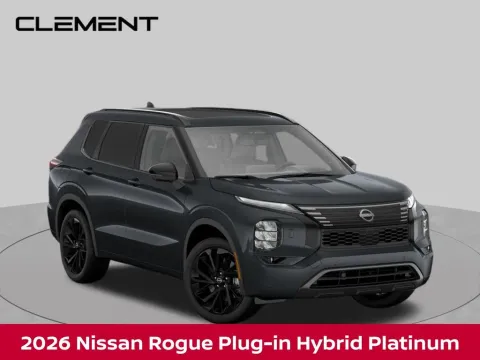 Another view of 2026 Nissan Rogue Plug-In Hybrid Platinum for sale in Mansfield, OH at Clement Nissan of Mansfield