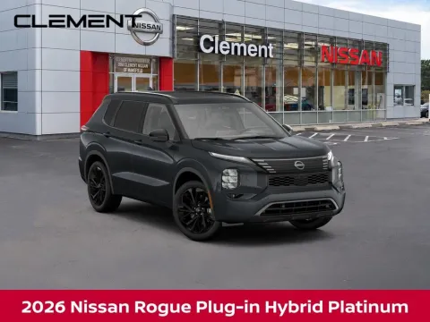 Another view of 2026 Nissan Rogue Plug-In Hybrid Platinum for sale in Mansfield, OH at Clement Nissan of Mansfield