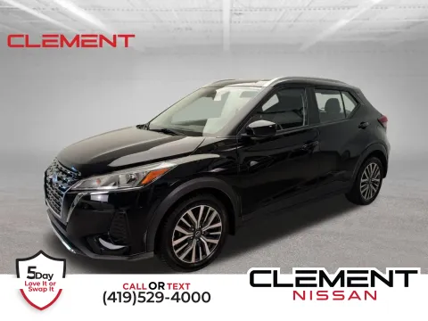 Black 2022 Nissan Kicks SV for sale in Mansfield, OH