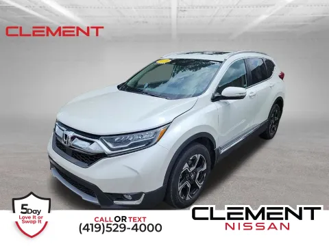 White 2018 Honda CR-V Touring for sale in Mansfield, OH