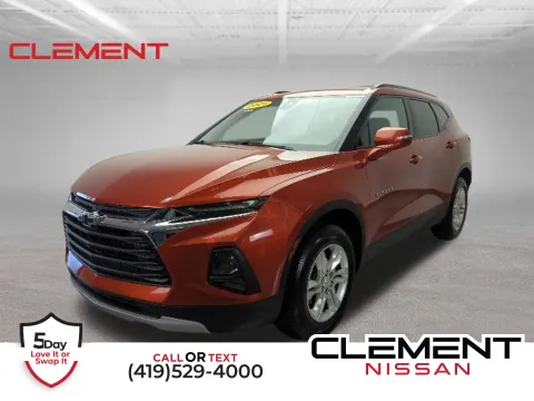 Orange 2021 Chevrolet Blazer LT for sale in Mansfield, OH