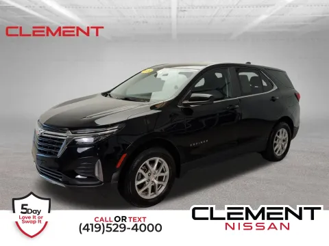 Black 2022 Chevrolet Equinox LT for sale in Mansfield, OH
