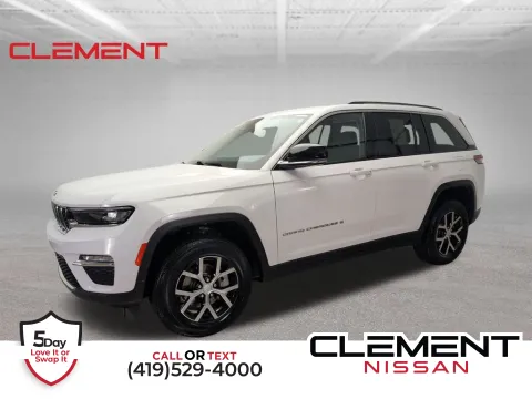 White 2023 Jeep Grand Cherokee Limited for sale in Mansfield, OH