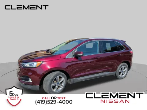 Red 2019 Ford Edge SEL for sale in Mansfield, OH