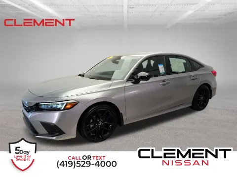 Silver 2024 Honda Civic Sport for sale in Mansfield, OH
