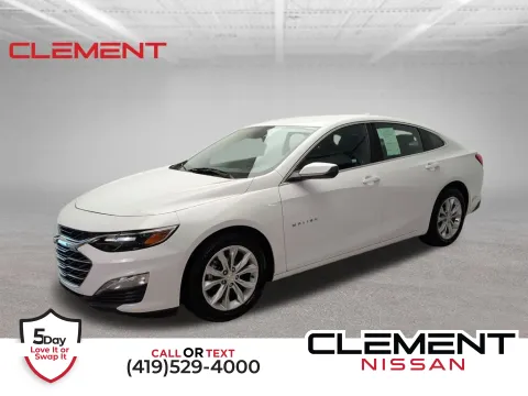 White 2024 Chevrolet Malibu LT for sale in Mansfield, OH