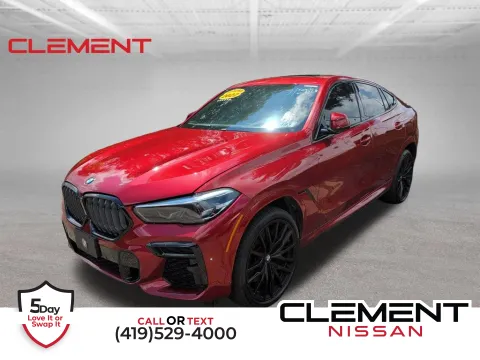 Red 2022 BMW X6 M50i for sale in Mansfield, OH