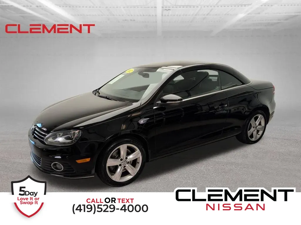 Black 2012 Volkswagen Eos Lux for sale in Mansfield, OH