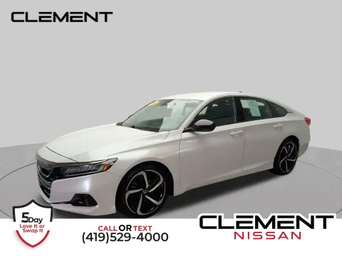 White 2022 Honda Accord Sport for sale in Mansfield, OH