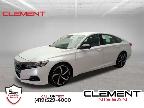 White 2022 Honda Accord Sport for sale in Mansfield, OH