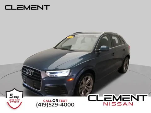 Blue 2018 Audi Q3 2.0T Premium Plus for sale in Mansfield, OH
