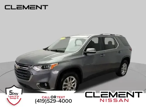 Gray 2019 Chevrolet Traverse LT for sale in Mansfield, OH