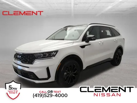 White 2023 Kia Sorento SX for sale in Mansfield, OH