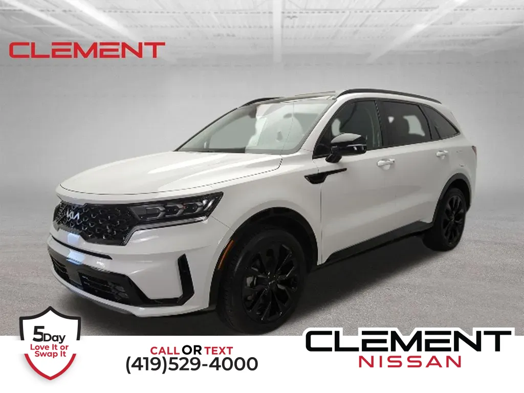 White 2023 Kia Sorento SX for sale in Mansfield, OH