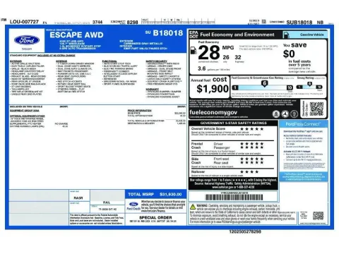 Photos of 2025 Ford Escape ST-Line for sale in Mansfield, OH at Clement Nissan of Mansfield