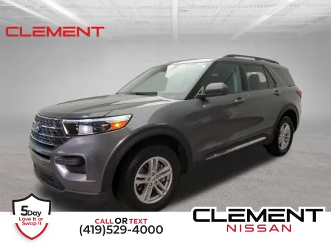 Gray 2023 Ford Explorer XLT for sale in Mansfield, OH