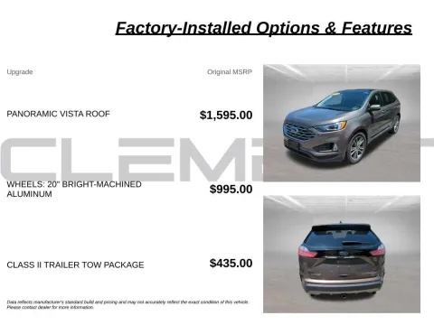 More photos of 2019 Ford Edge Titanium at Clement Nissan of Mansfield, OH