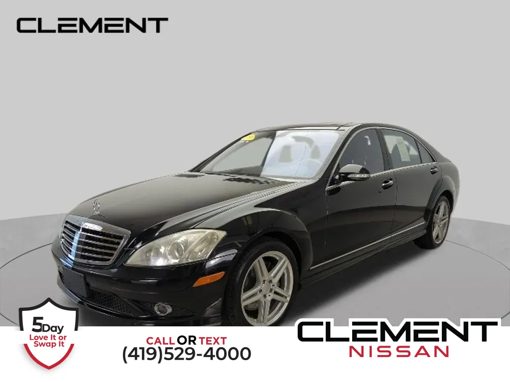 Black 2007 Mercedes-Benz S-Class S 550 for sale in Mansfield, OH