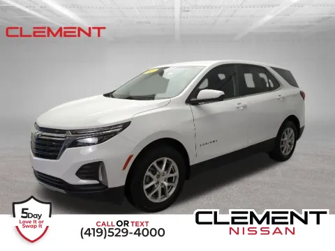 White 2023 Chevrolet Equinox LT for sale in Mansfield, OH